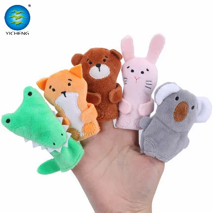 Коллекция 2022 года изготовленные на заказ Семейные игрушки набор кукол палец перчатки 5 шт. куклы Oem динозавр ферма животные