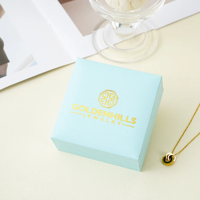 Custom Luxury Paper Portable Small Earring Necklace Bracelet Packaging Jewelry Boxes CMYK/Pantone Colors Embossed/Debossed Logo manufacture