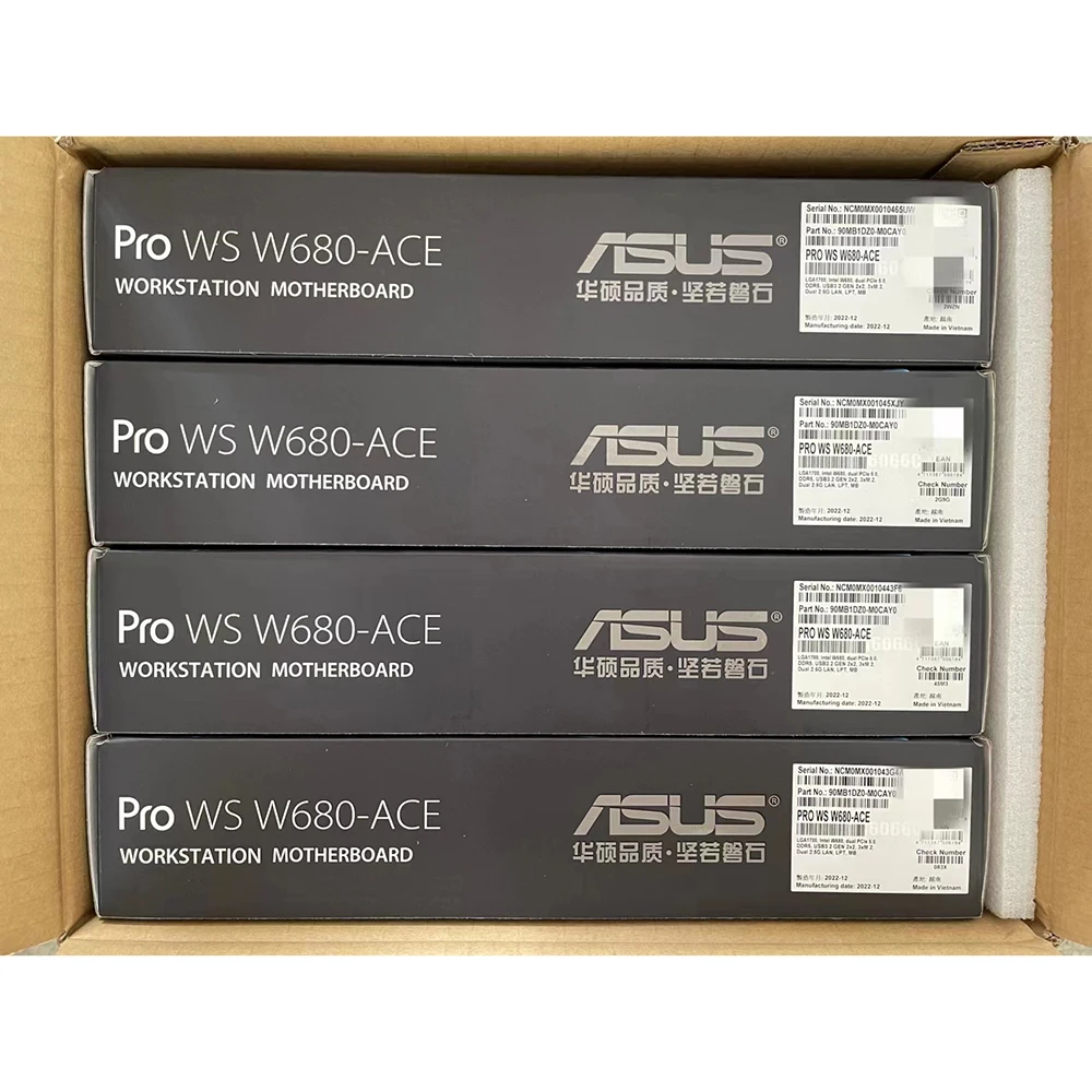 Original new workstation motherboard for ASUS ProWS W680-ACE IPMI