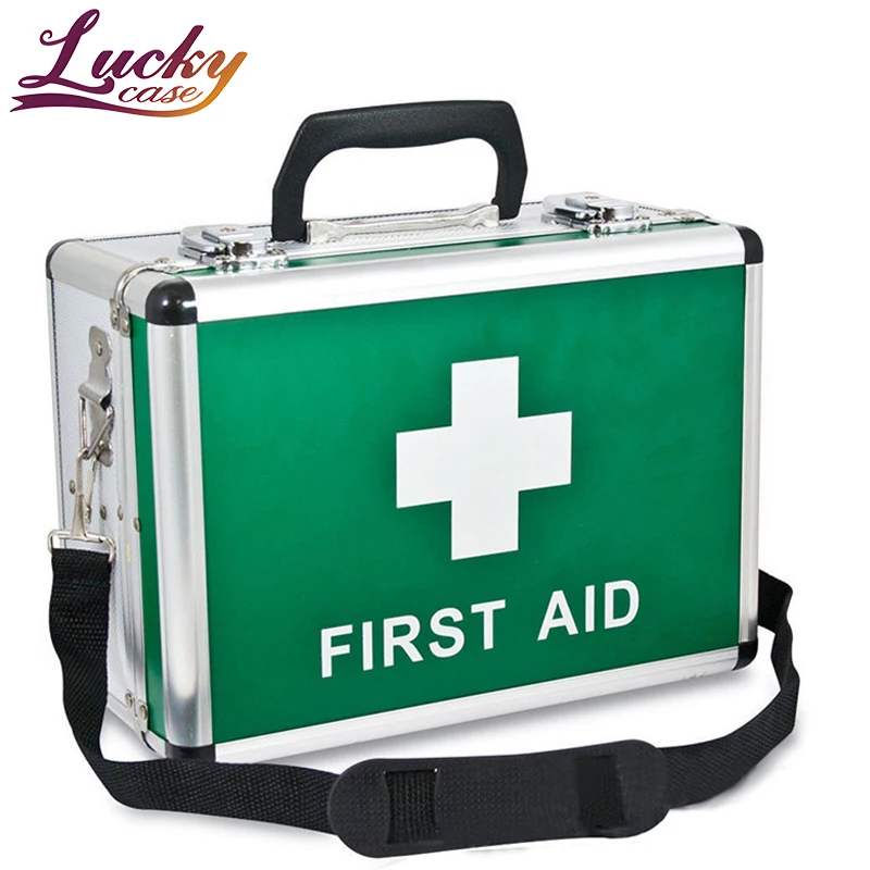 Аптечка футляр. Аптечка алюминиевая. First Aid Case. First Aid Box. Футляр для медицинского оборудования.