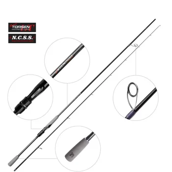 Long-Range Universal Carbon Fishing Rod with Straight Handle Hard Action for Lake Perch Squid Black Bream & Trout – Hard Lure – view 5