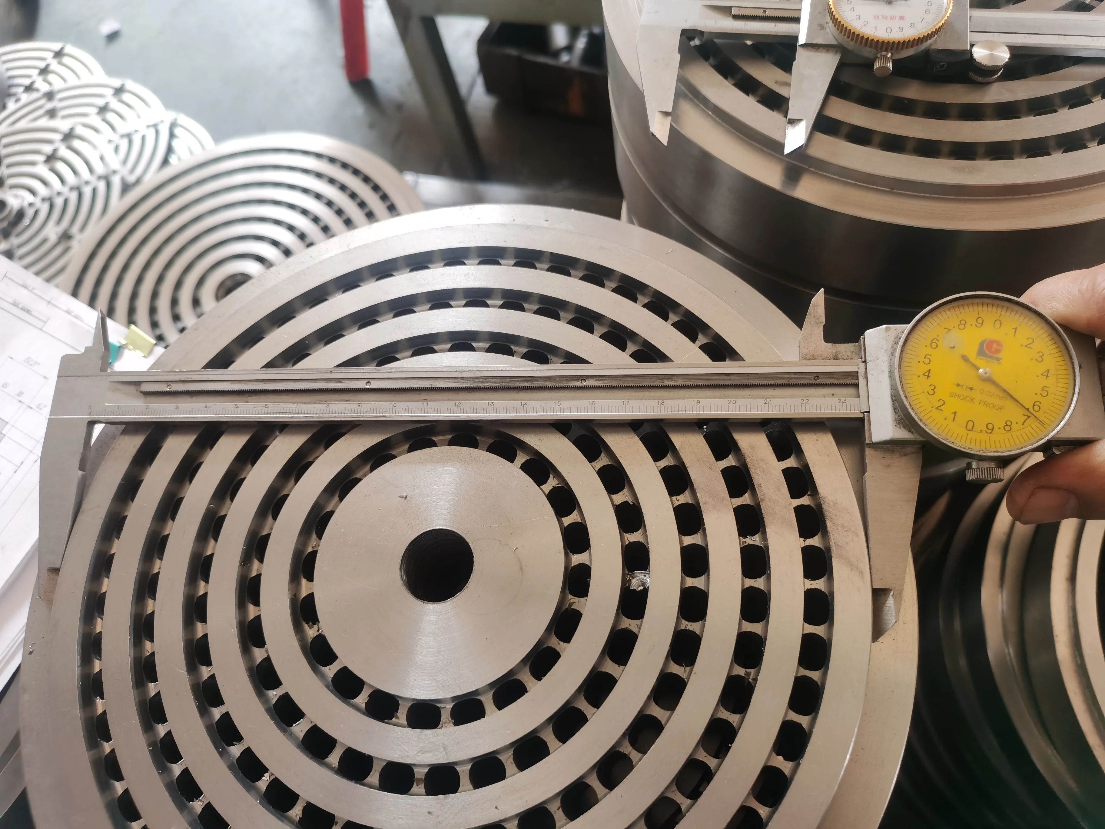 10 Piastre Valvola Per Compressore Aria - Ricambio In Ghisa Per Cilindri Da 51mm, 0.75-1.5KW - Foto 2