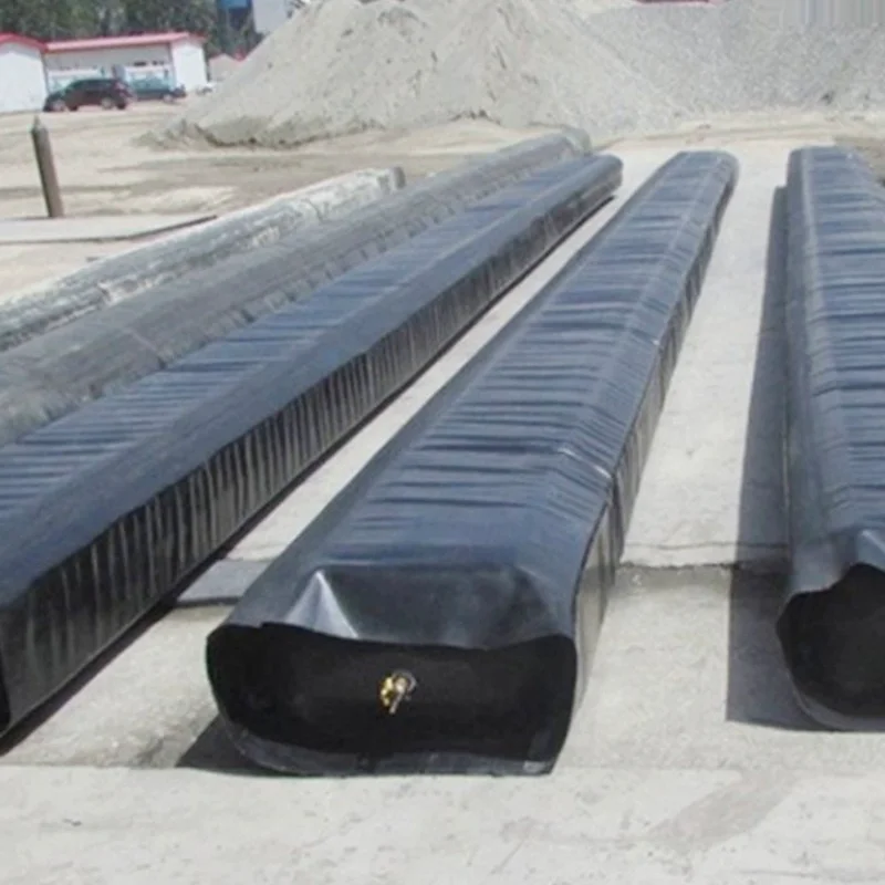Sewers Water Stopper Pipe Plugs Rubber Bladder Inflatable Pipeline Stoppers Rubber Airbag Manufacturer for Culvert Construction