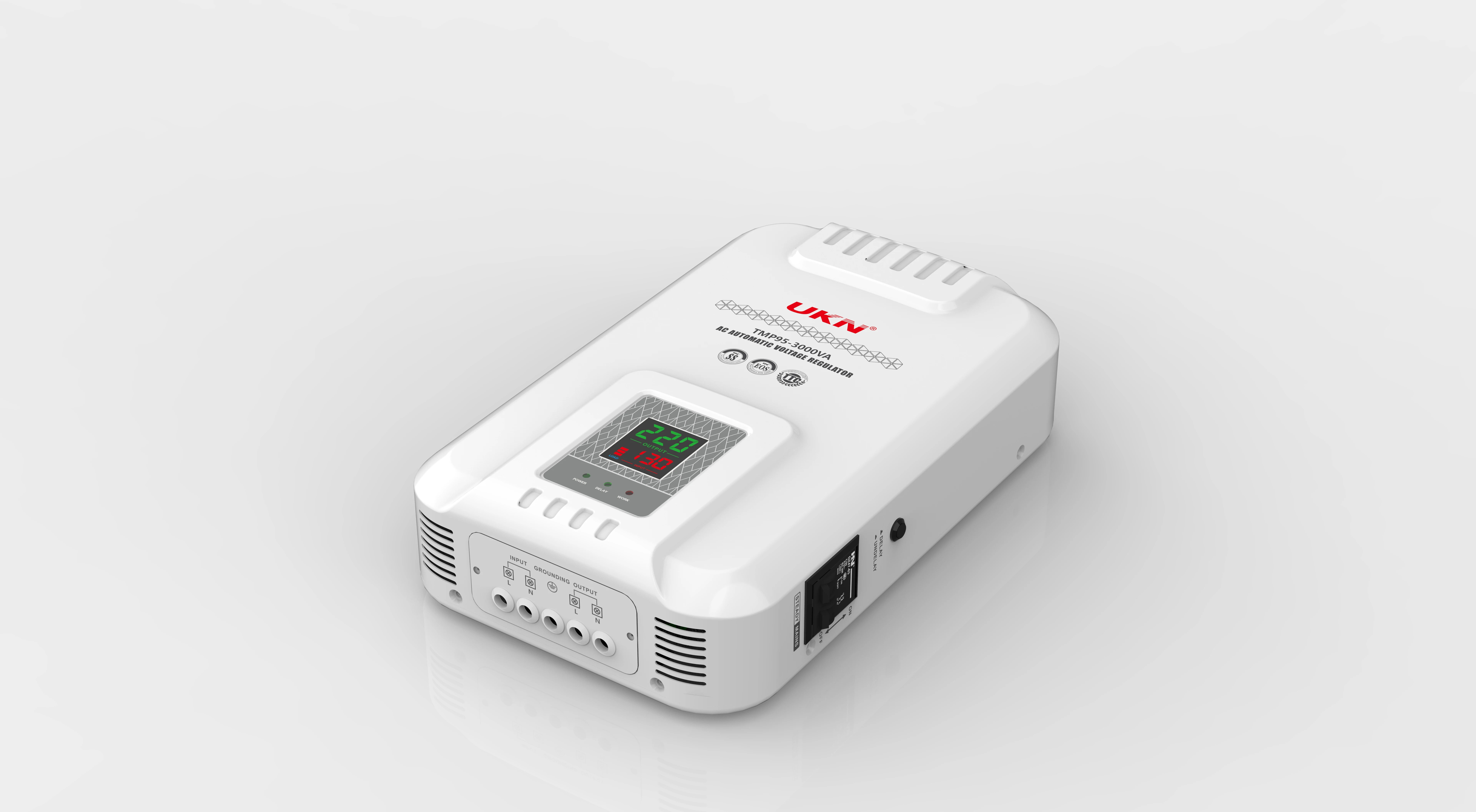 AC Power Voltage Regulator Stabilizer for PC Computers and TVs