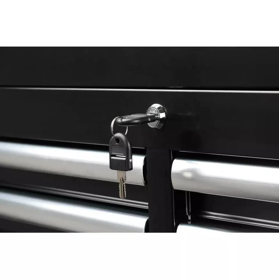 Factory direct sales 72-inch 17-drawer workshop storage roller tool cabinet details
