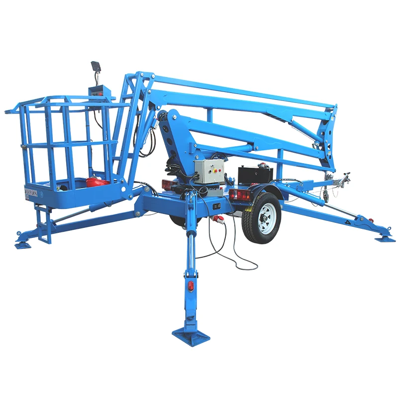 Towable Boom Lift With European Standards for Quick Towing
