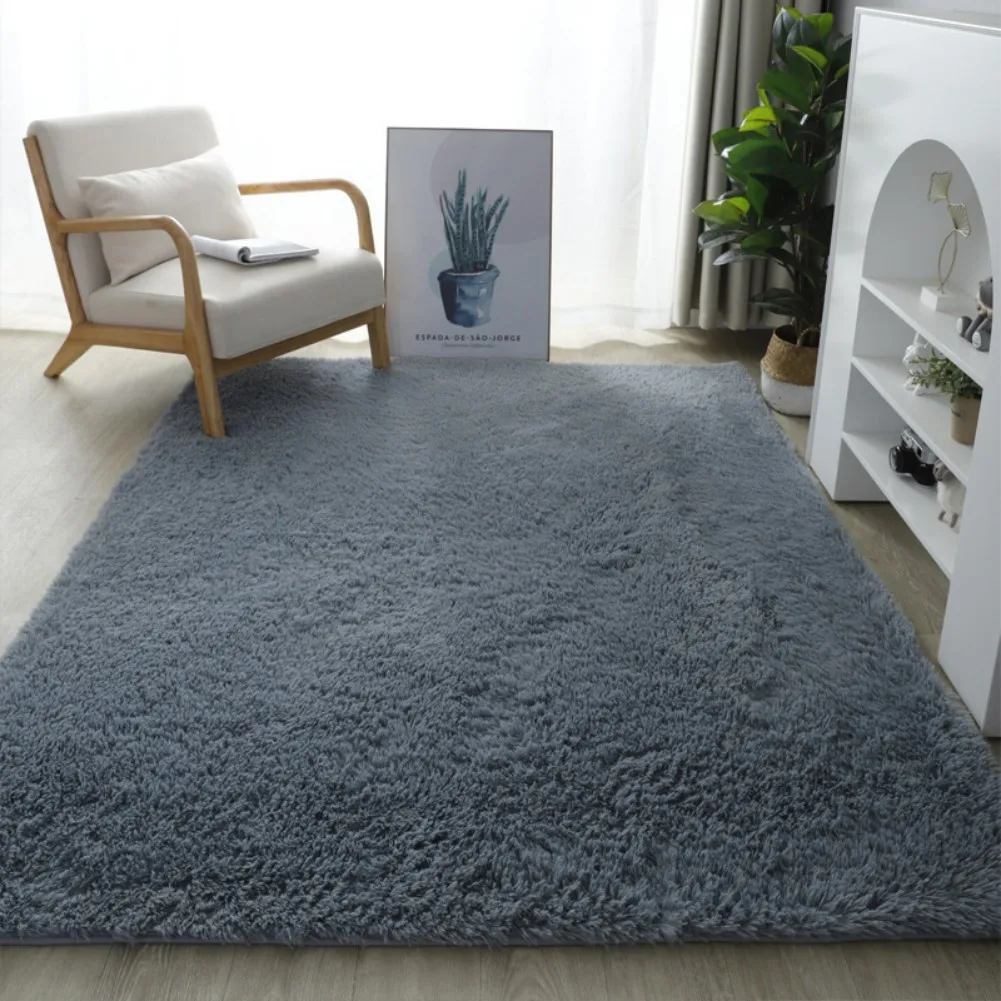 Modern Style High Pile Living Room Carpet Rugs Thickening Type
