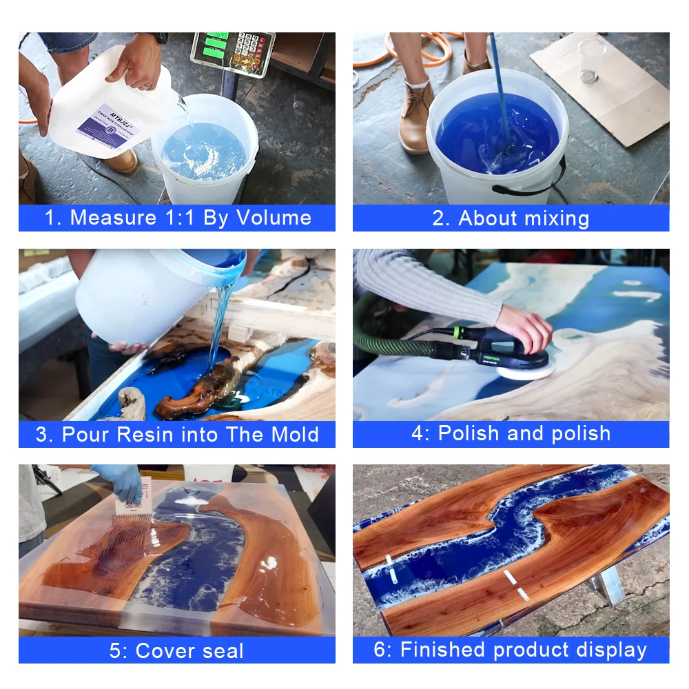 Epoxy Resin 50mm-100mm Pour SUPER DEEP CLEAR Casting