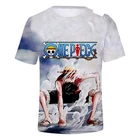 2020 OEM Summer One Piece T Shirt 2020 Fashion Japanese Anime Clothing Back Color Luffy Cotton T-Shirt For Man And Women Bran
