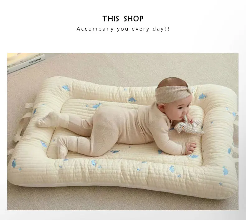 New Arrivals Ins Baby Folding Mattress For Sleeping Cotton Diaper Changing Mat Portable Baby