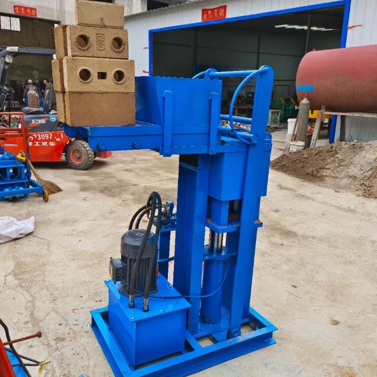Electric Block Mold Machine Automatic Hydraulic Hollow Clay Brick Making Machine