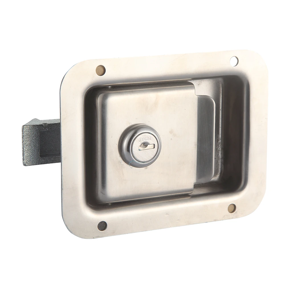 Trailer Toolbox T Handle Door Lock Steel Camper Van Truck Rv Premium Folding Latch Handle Door Lock