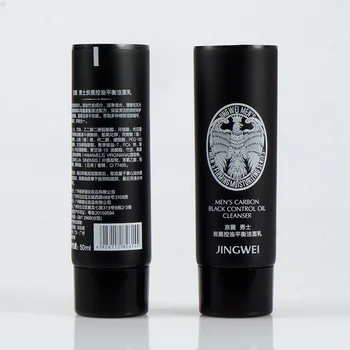 100ml Custom Logo PE Plastic Cosmetic Tube Skincare Container Cream Hand Cream Packaging Tube With Flip-cap