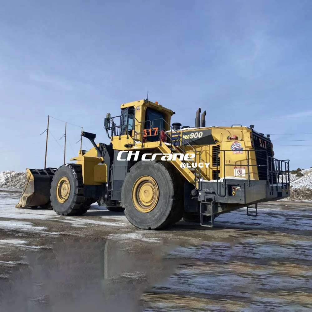 Komatsu WA900 Wheel Loaders - High Efficiency & Durability