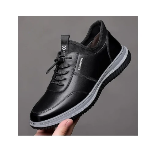 Soft Cotton Shoes - Comfortable Casual Leather Sneakers