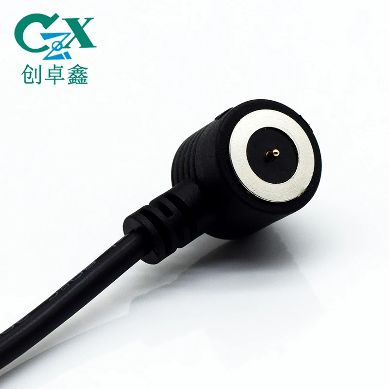 
 Латунная пружина laoded штекер гнездо 1pin Магнитный pogo pin с кабелем  