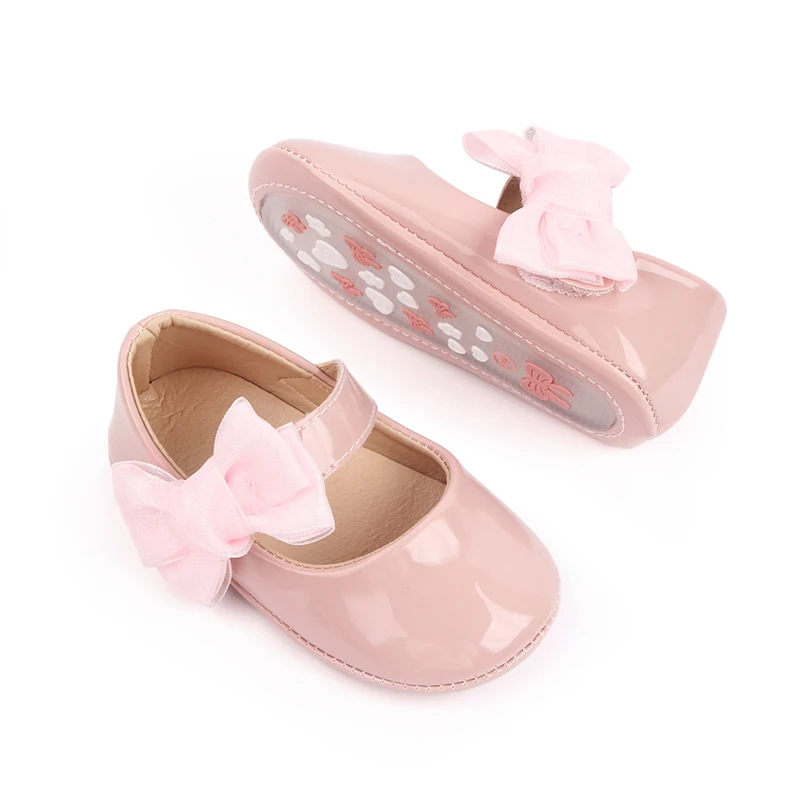 High Quality Soft PU Leather Baby Toddler Girl Shoes Prewalker Girl Princess Shoes 2025 details