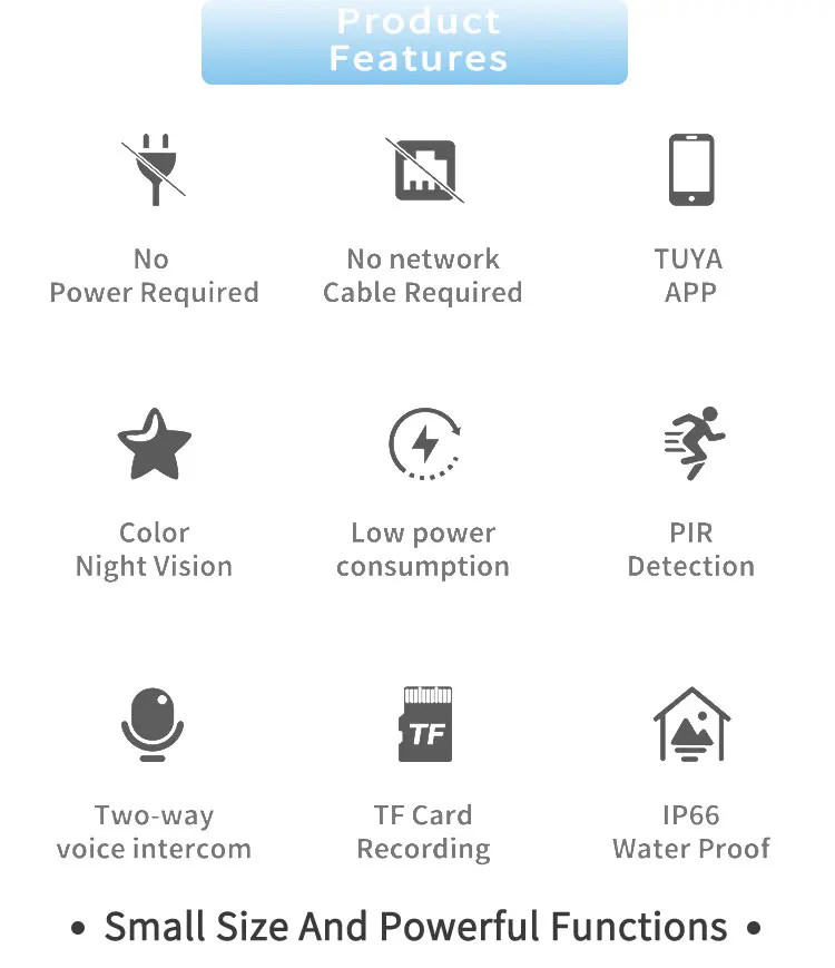 ESG New Arrival Temperature Control Surveillance Wireless Full Color Cctv Solar 4G Home Wifi IP Camera