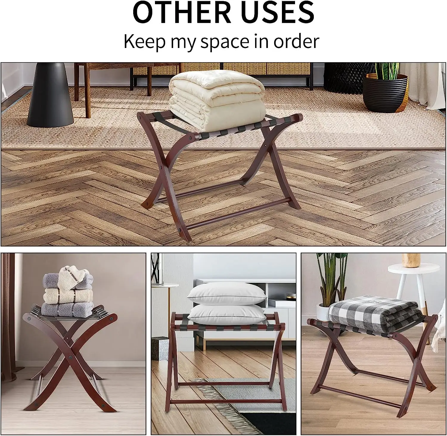 Copertura Di Ricambio Per Sedia Da Spiaggia - Tessuto In Poliestere Resistente, Colore Bianco, Per Sedie A Sdraio - Foto 3