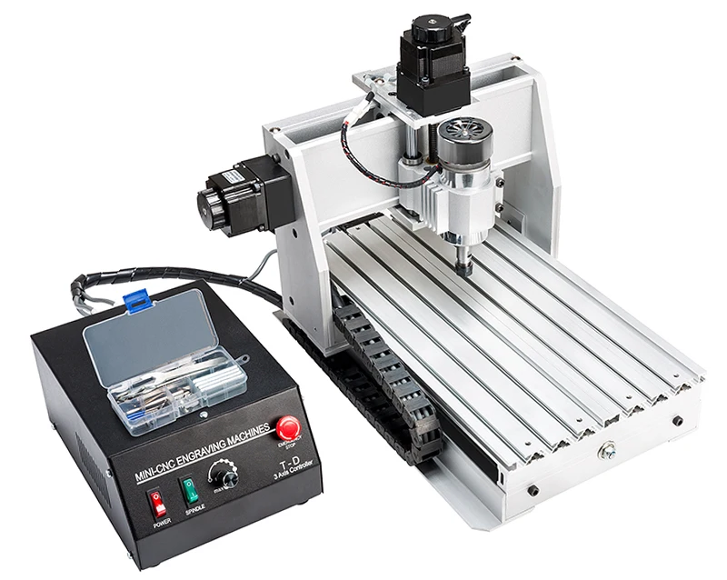 Hobby Mini CNC 3020 4 Axis Desktop Router Machine for Wood, PCB