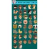 El set completo incluye 42 figuras (sin nombres) (diseño con tachuelas).