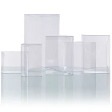High Quality Custom Size PVC Box Clear Plastic PET Packaging Boxes