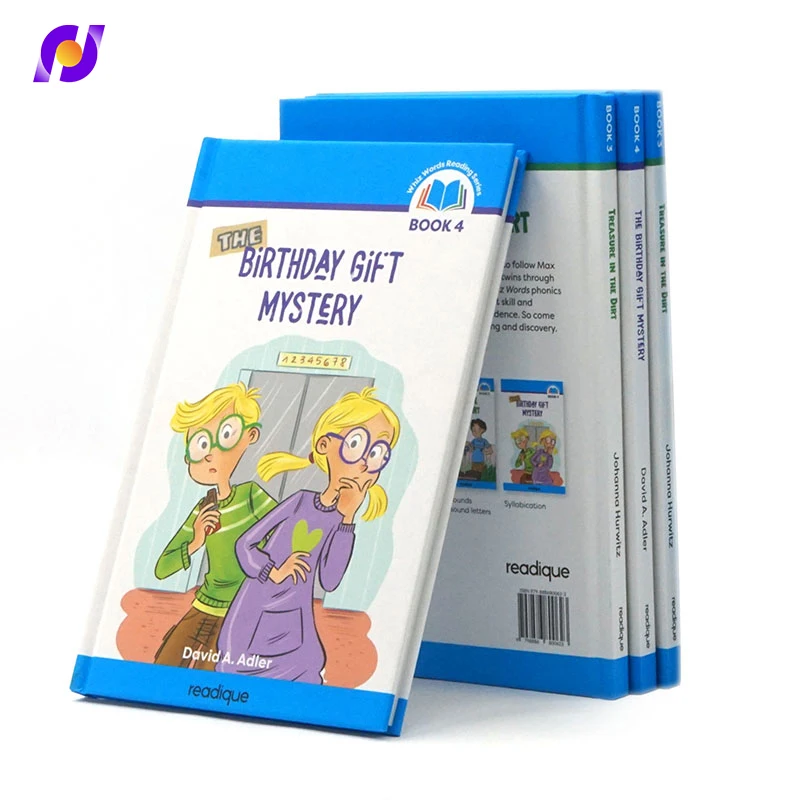 Custom Comic Cartoon Fiction Story Book Offset Printing Kids School Education Children Hardcover Book