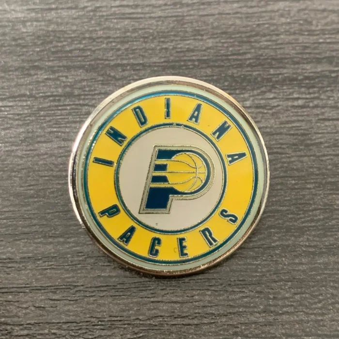 Pin's Metal Basket Ball - Badge 2cm Résine Epoxy - Fermoir Papillon