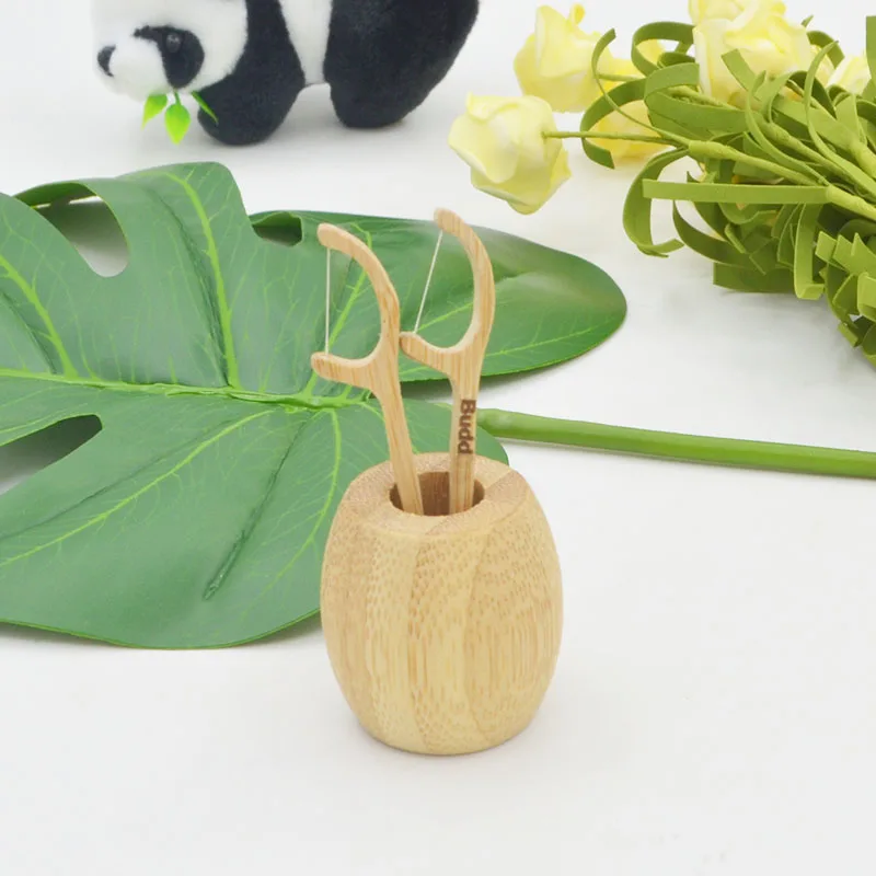 Chinese Supplier Hard Long Handle Y Shape Recyclable Wooden Dental