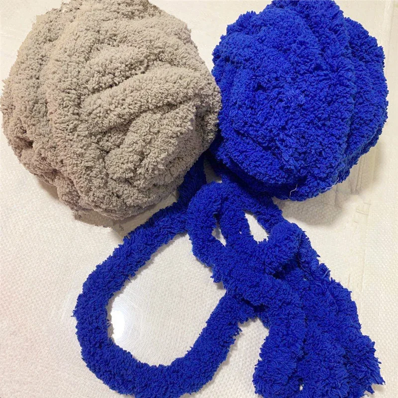 Cynthia Wholesale 100 Polyester Chenille Yarn Chunky Super Jumbo