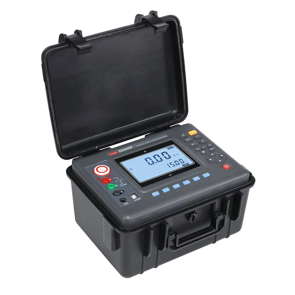 100MG OHM High Voltage 5000V Insulation Resistance Tester 5 KV IR Test Of Transformer