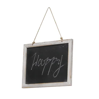 restaurant coffee store wall hanging small blackboard sign  wooden chalkboard 24cm by 12cm