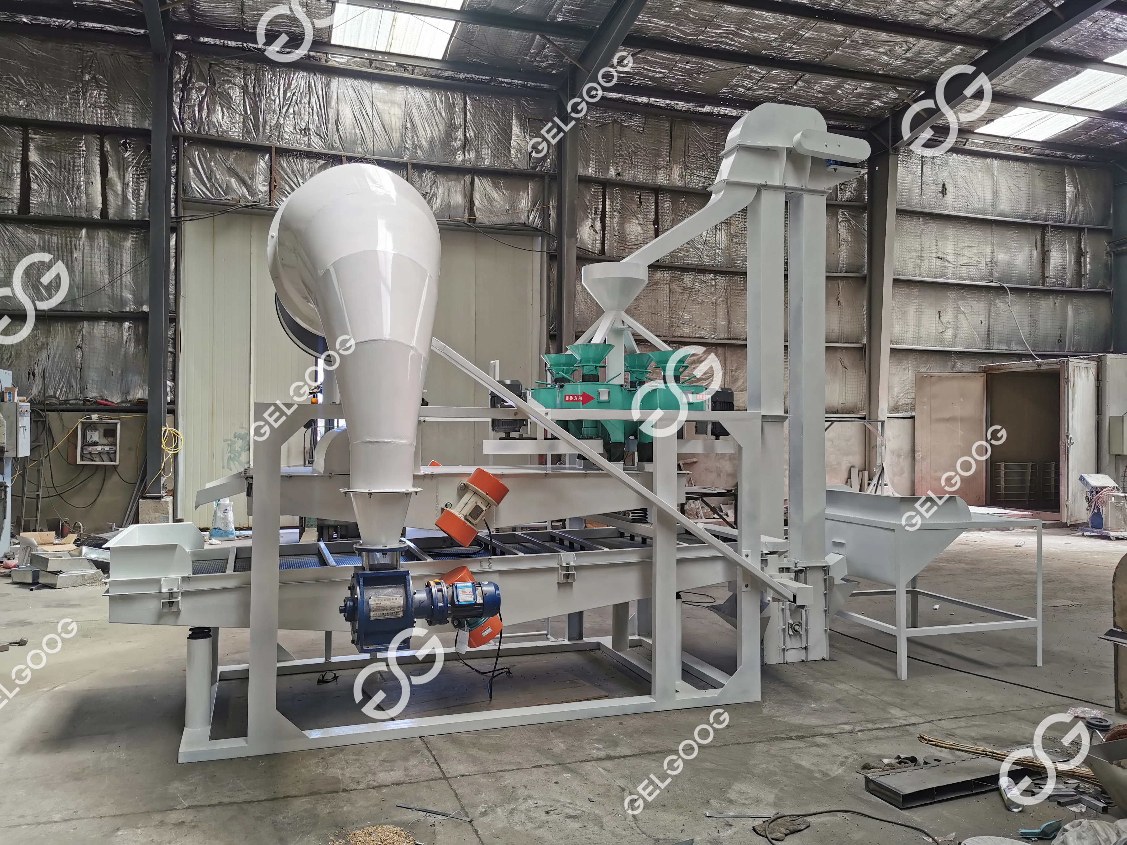 Pine Cone Cracking Remove Cracker Shelling Oat Husk Removing Separator Machine Sunflower Pumpkin Seeds Peeling Machine