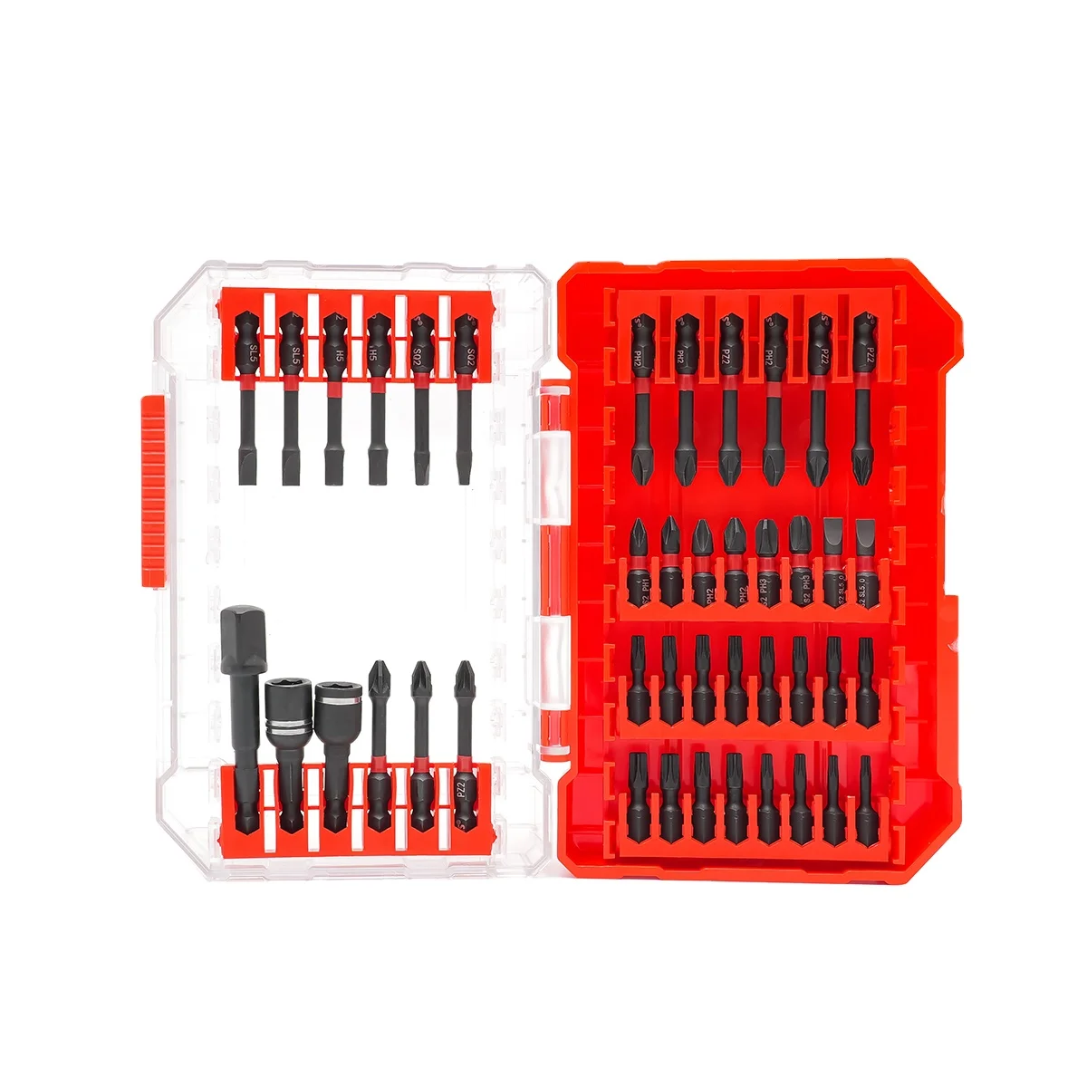 MOYOTEC 42-piece HIGH-QUALITY S2 Screwdriver Bit Set Hard Case…