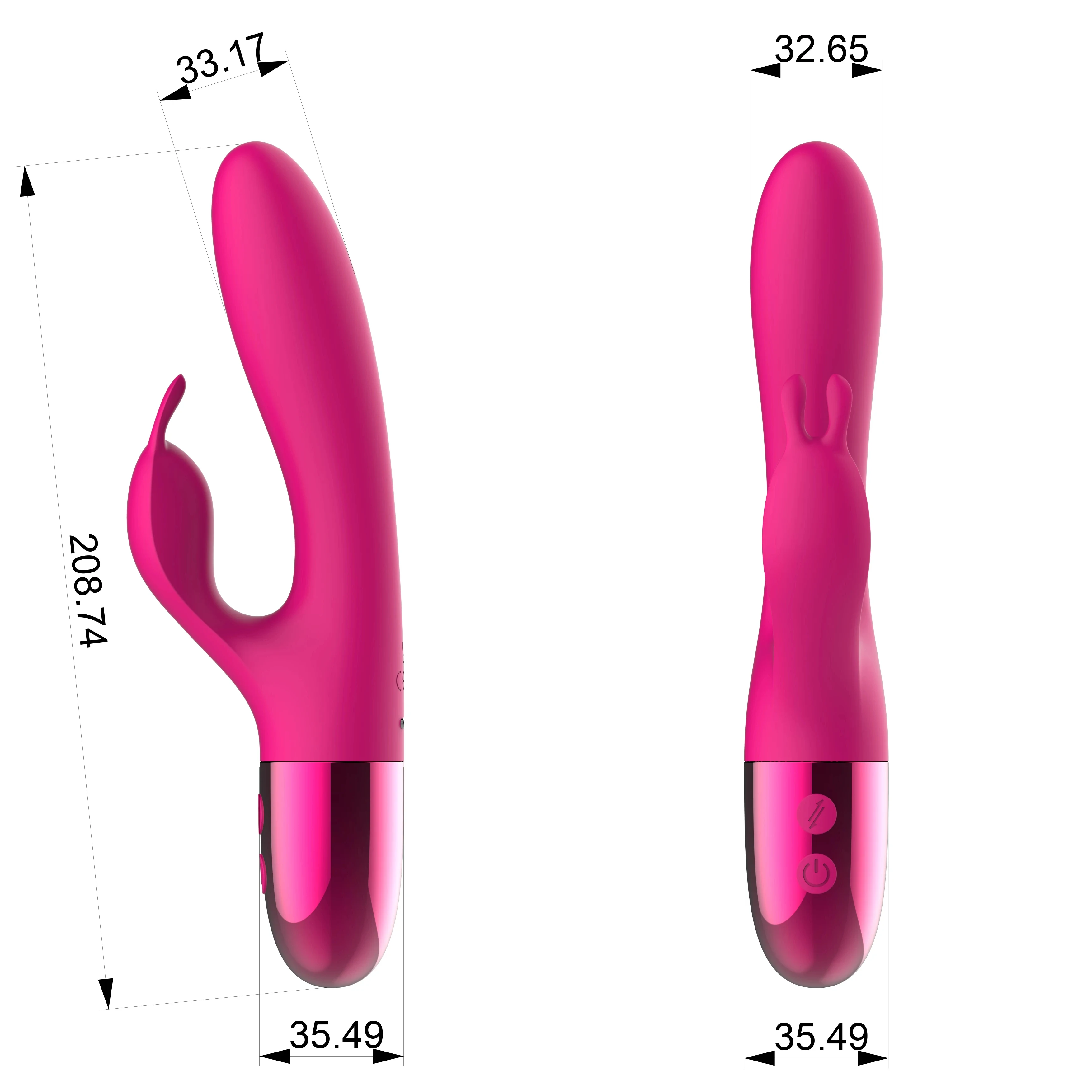 Odeco Factory Outlet Charging 7 Modes Silicone Sex Toys Clitoris G Spot  Massage Vibrating Women Av Magic Wand for Female