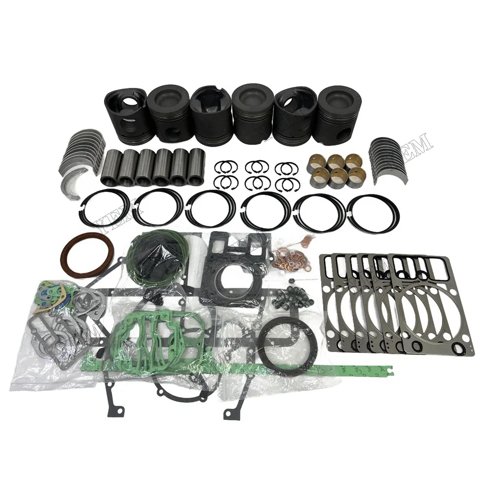Engine Overhaul Kit With Piston Rings Cylinder Gaskets Bearings Fit for Deutz BF6M1015 Engine Parts 4