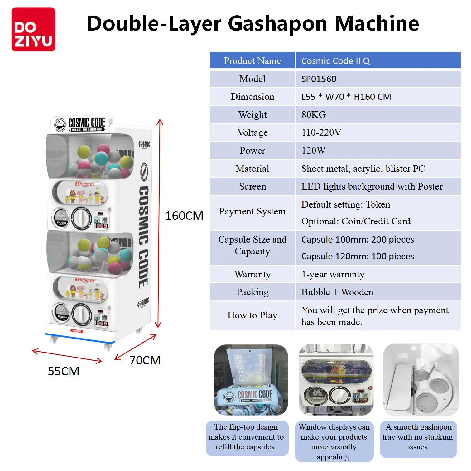 Wholesale Gacha Vending Machine Capsule Toys - 100mm-120mm