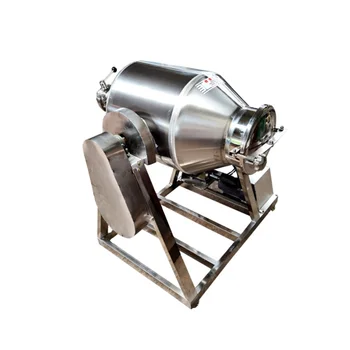 dry powder granule drum  mixer 100KG 200KG Plastic Mixing Powder Mixer Machine