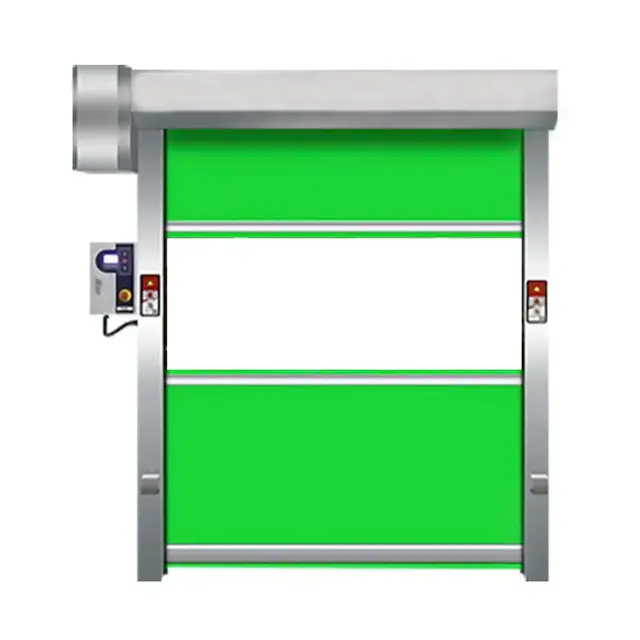 Manufacturer rapid roll up door transparent door industrial lift door Cheap price