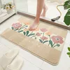 Symbolisme floral imitation cachemire : Printemps comme du coton