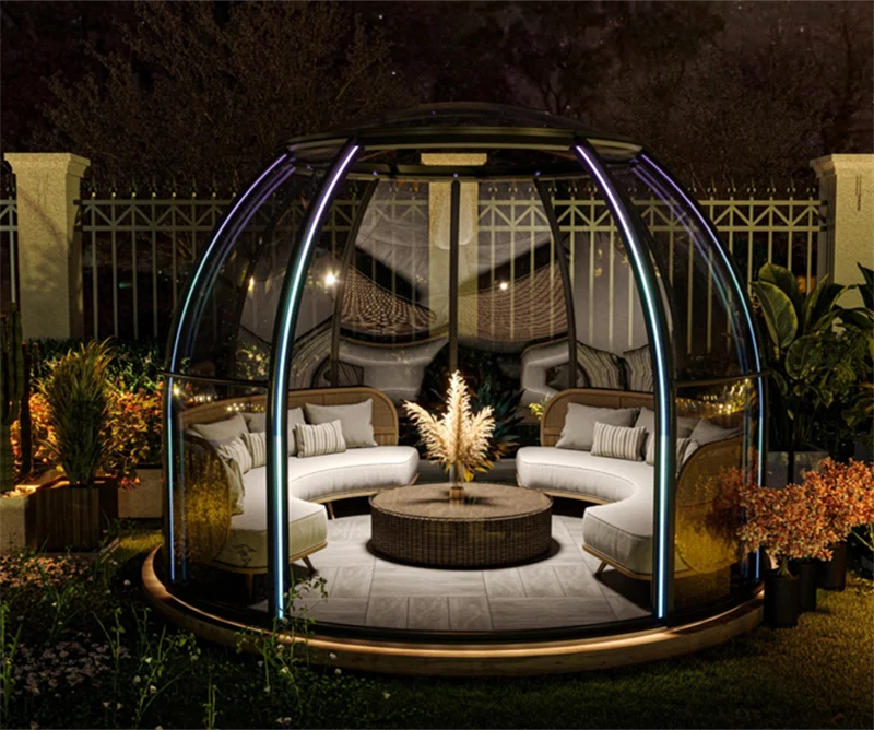 New Style Transparent Bubble Tent Room Camping Hotel Restaurant Tent Clear PC Dome House for Sale