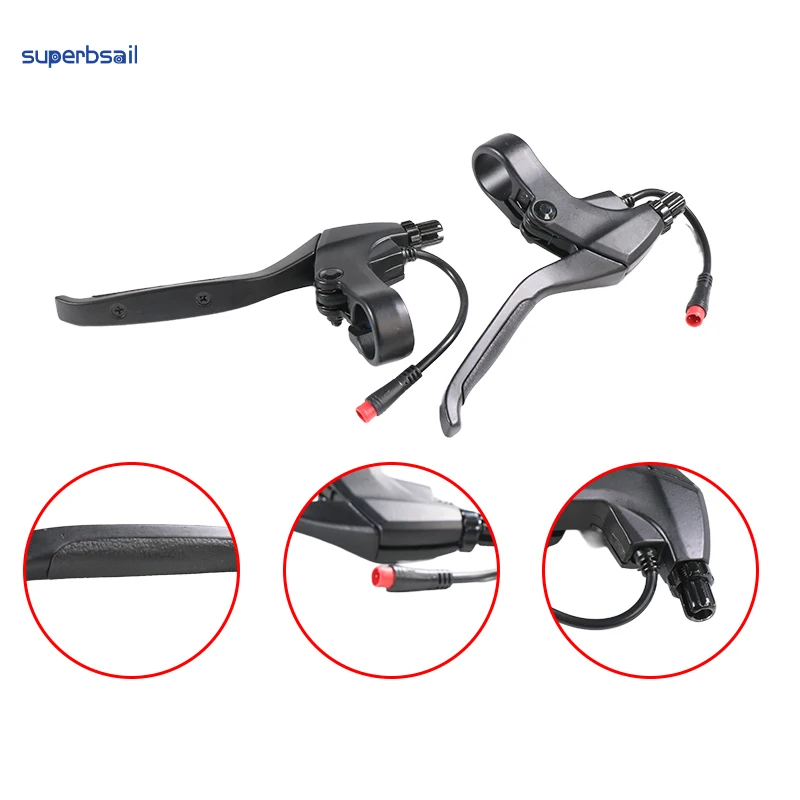 CERFFOOL Poignée De Frein Droite En Alliage D'Aluminium Pour Kukirin G2 Pro / G2 Max – Levier De Frein Robuste, Étanchéité Parfaite, Remplacement Facile Pour Trottinette Électrique