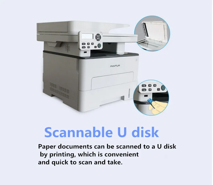 Pantum M7100dn Laser Printer - Efficient Black and White Copier