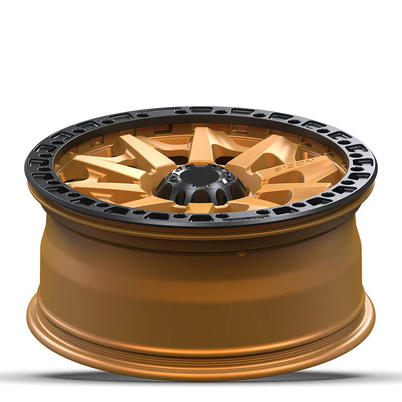 Off Road Forged Wheels With Beadlock 6x139.7 5x127 17 18 Inch 4X4 Offroad Wheel Rim ForJeep Ford GMC wrangler Defender factory