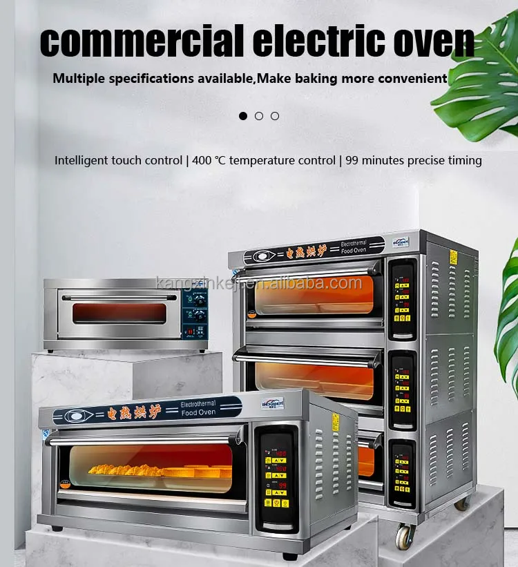 Hot Sale Baking Oven Electric Commercial Bread Bakery Oven Automatic 1