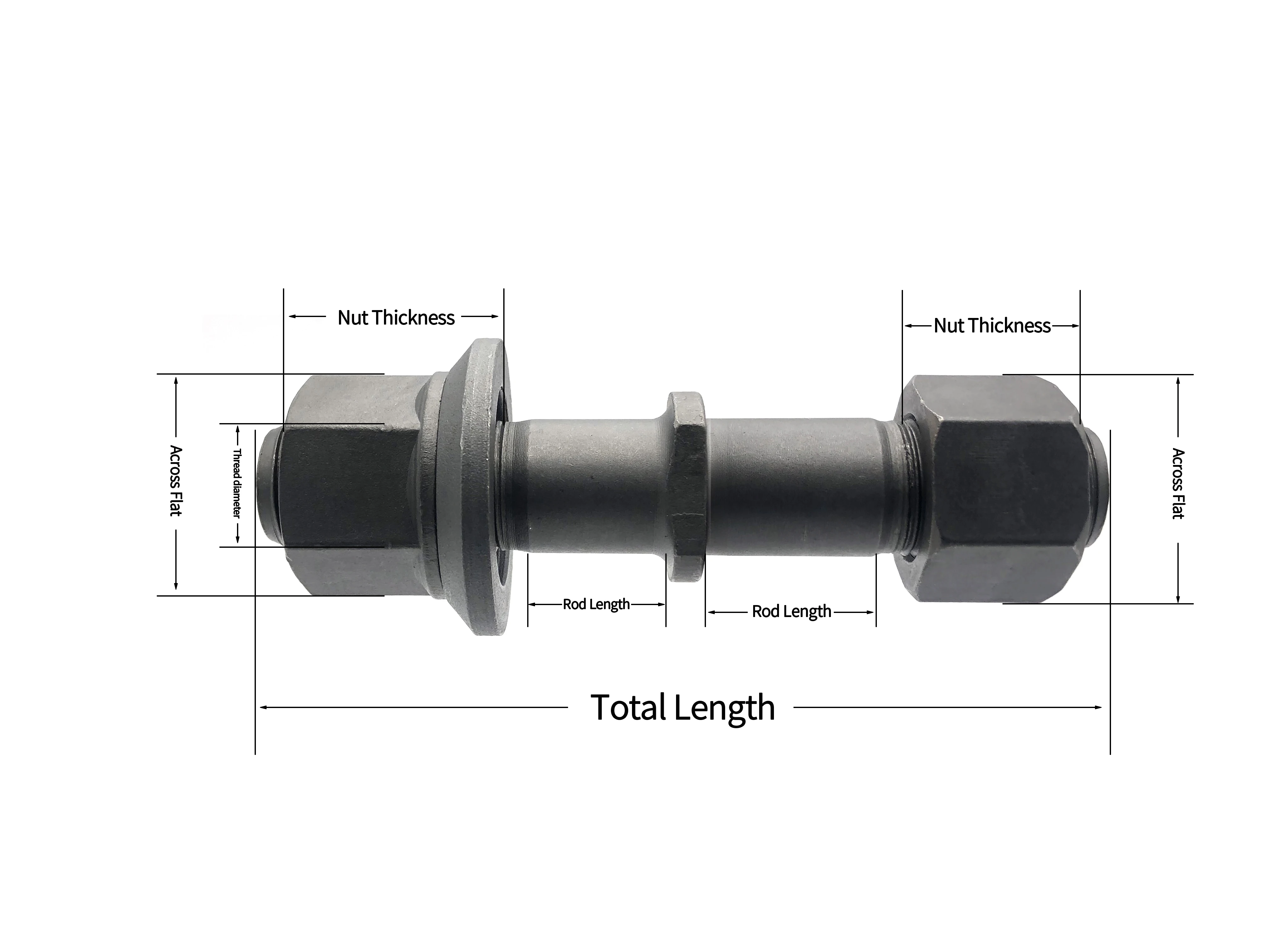 Wholesale Auto Wheel Stud Bolt Hub Bolts 10.9 Grade Alloy Steel Car
