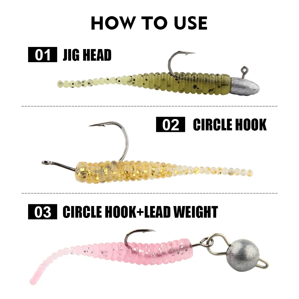 Jigging Minnow 9cm Soft Lure Pack Jig Dropshot Pike Perch Canal