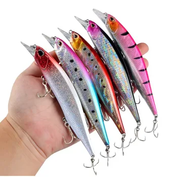 Far-Cast Damino Luya Plastic Bait 13.4cm/17.5g False Bait for Sea Fishing with Orkin Hook Hard Bait Wholesale Fishing Supply – Hard Lure – view 2