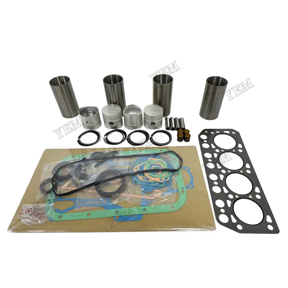 Overhaul Kit With Gasket Set Suitable for Mitsubishi K4D Universal Engine Parts 5