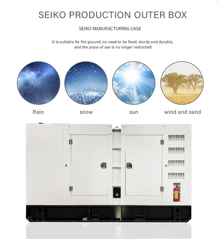 100kw 125kva Diesel Generators 220v 380v 400v Ats Genset Genarators